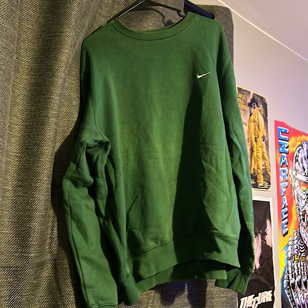 Nike Green Crewneck 90’s Vintage